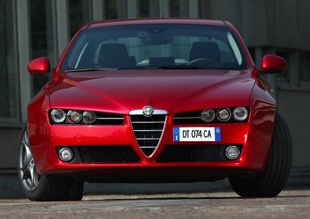 Alfa Romeo 159 2010 год вид спереди