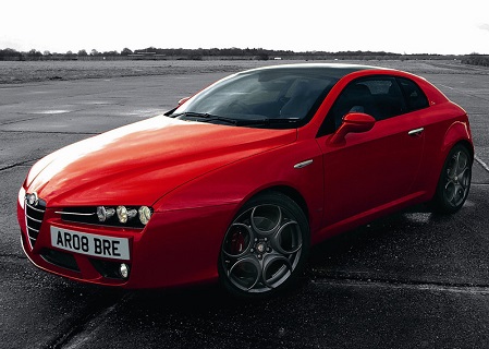 Alfa Romeo Brera 2009 год вид спереди